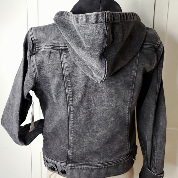 LUCKY LAST! LIVERPOOL JEAN SELF HOODED JACKET - Picture 3 of 4